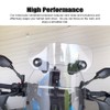 Motorcycle Windshield Extension Universal Adjustable Airflow Windscreen Extender Fits All