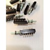 Centralab 4pdt Push Button Switch 12 Pin 1 Position latching