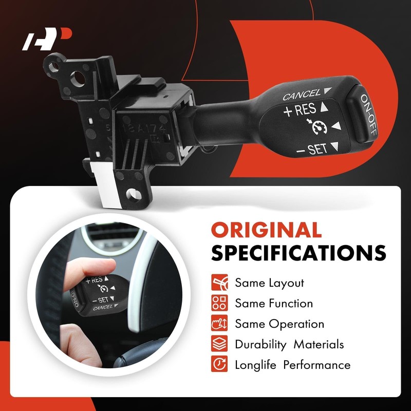 A-Premium Cruise Control Switch Assembly Compatible with Toyota & Lexus