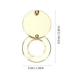 Apartment Door Security Peephole Cover for Inside Apartment Door Peep Hole Covers Apartment Door Viewer Cover Copper Door Viewer Peephole Cover Door Peephole Cover Plate