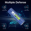 MXPOW AA Batteries Rechargeable Lithium,1.5V 3400mWh, 4 Pack 1500 Cycle,