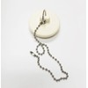 1 to 1-3/8" Rubber Sink Stopper with 11" Chain