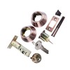 Door Knob Lock Universal Protection Entrance Keyed Double Side Interior