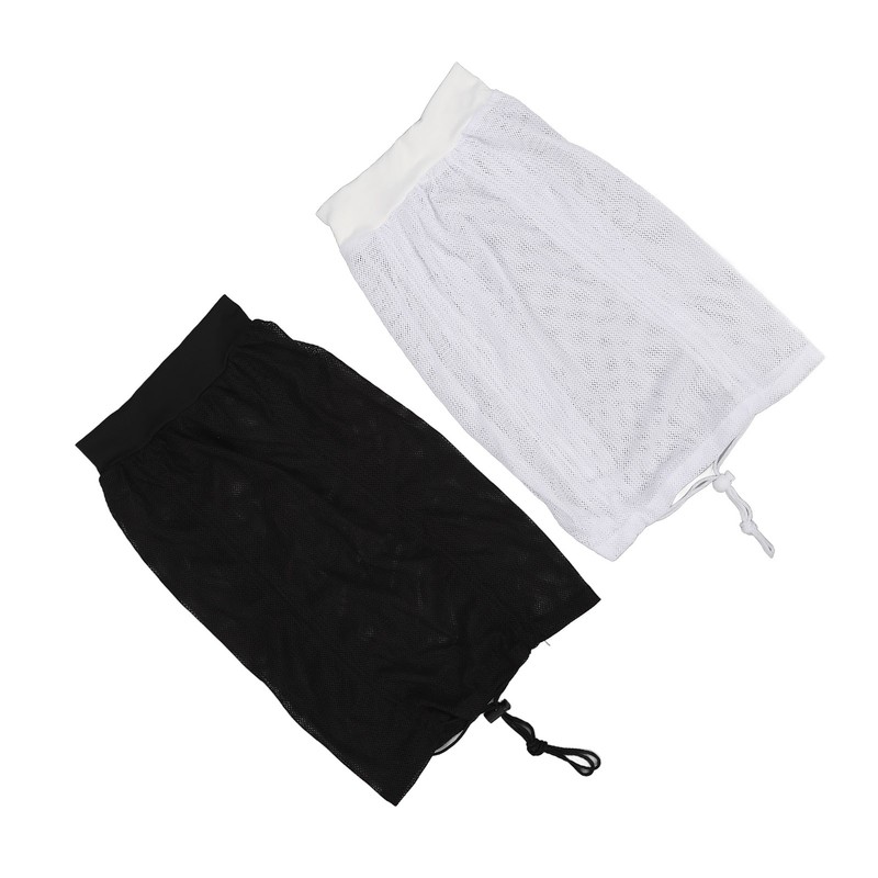 2PCS Net Plopping Cap Adjustable Multifunctional Reusable Net Plopping Bonnet