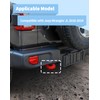 Voodonala JL Original Rear Tow Hook Kit Trailer Hitch Compatible