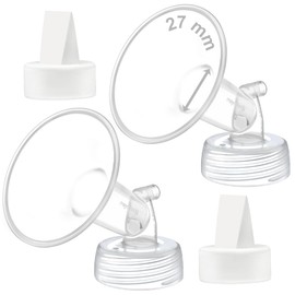 Maymom - Válvula de brida y pico de pato de 27 mm compatible con Spectra S1 Spectra S2 Spectra 9 Plus, piezas de bomba Spectra S2, repuesto de piezas de bomba Spectra Flange Spectra Duckbill Valve