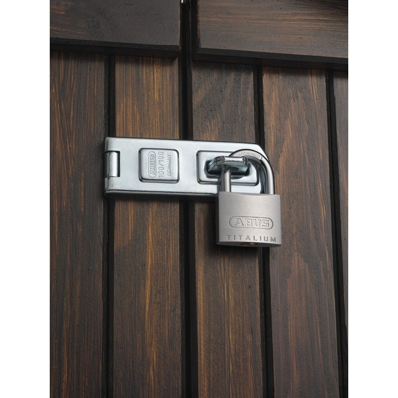 ABUS 64ti/50HB80 Titalium Padlock 50mm x 80mm Long Shackle