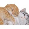 Hi-Line Gift Ltd. Sleeping Cats Decor Garden Statue Garden Yard