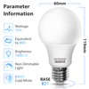 LED A5 A60 Big Angel E27, Cold White, 15W
