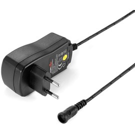Poppstar Universal Power Supply, Variable Voltage (Volt), with Changeable Plug