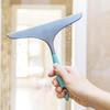 Vigar Hergo Squeegee Shower Shelf for Hanging, Grey and Turquoise,