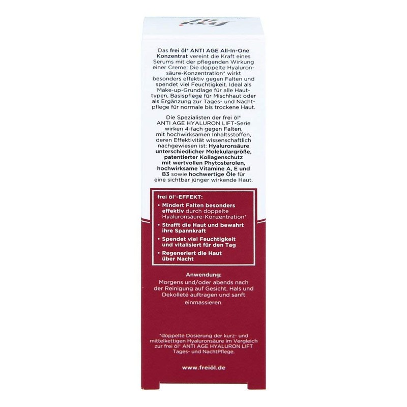 FREI ÖL Anti-Age Hyaluronic Lift All-In-One Concentrate 30 ml