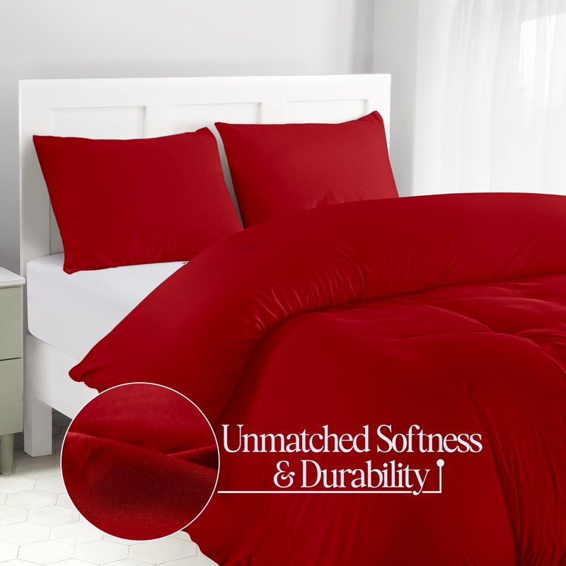 Utopia Bedding Utopia Bedding Duvet Cover Double - Soft Microfibre