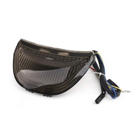 ONGMEIL LED Tail Lamp Turn Signal for Honda CBR600RR 03-06 CBR1000RR 04-07 Smoke (Smoke)