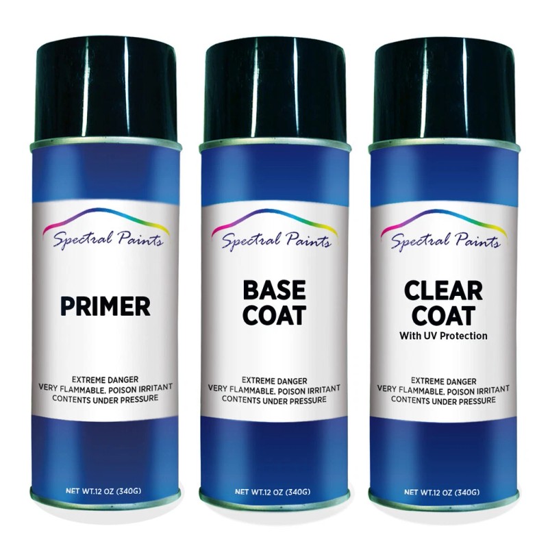 For GMC 158A Atlantic Blue Met. Spray Paint Primer &