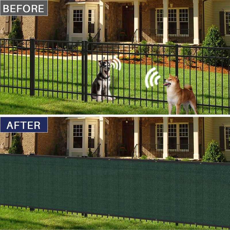 Windscreen4less Privacy Fence Screen 6' x 30' Heavy Duty Windscreen