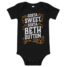 PARAMOUNT NETWORK Yellowstone Sorta Sweet Sorta Beth Baby Bodysuit