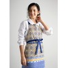 Maison d' Hermine Apron 27.50"x31.50" 100% Cotton 1 Piece Adjustable