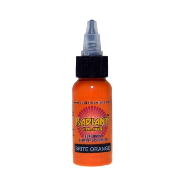 Radiant Colors - Bright Orange - Tattoo Ink 1oz Made in USA