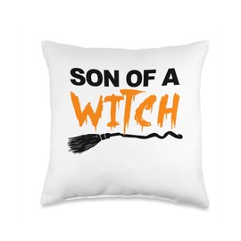 Son of a Witch Throw Pillow