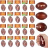 LiYiQ 24Pcs Sports Stress Balls Football Stress Ball for Kids