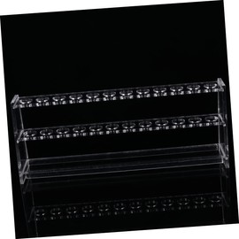 ABOOFAN Detachable Test Tube Rack Holder Slot Transparent Laboratory Supplies Stand Ergonomic Design for School Clinic Organization and Tube Stability