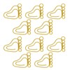 100pcs Paper Clip Foot Shape Cute Anti Slip Portable Paperclip