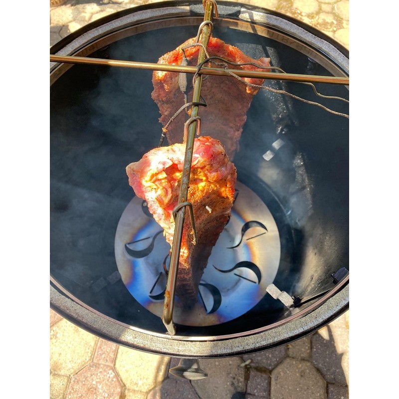 LavaLock® Rib Hanger for WSM WeberSmokey Mountain - Stainless Steel