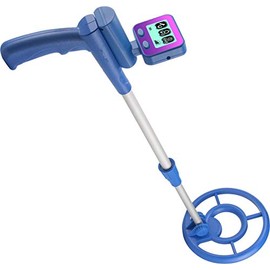 Barska Winbest Sharp Junior Metal Detector, Blue, Pink,/Silver, Adjustment Length: 26"" to 36""" (BE13228)
