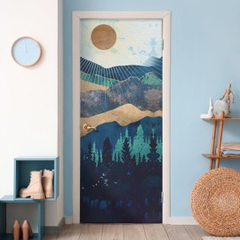 SIGNFORD Wall Mural Nordic Style Nature Landscape Removable Wallpaper Wall Sticker for Bedroom Living Room - 120"x48"