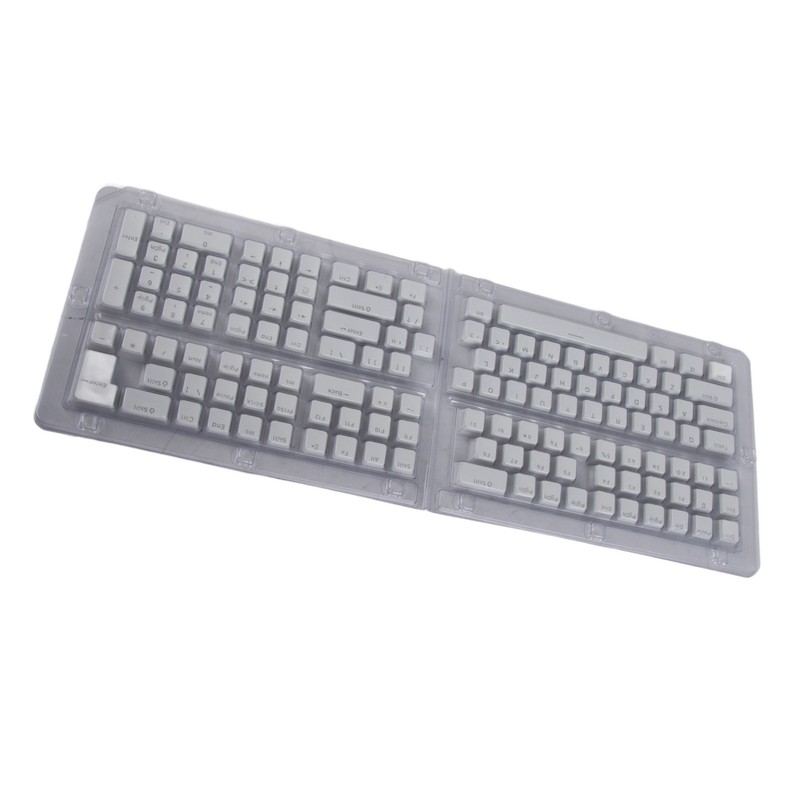 Keyboard Keycaps 132 Keys Pudding Transparent OEM Height PBT Two