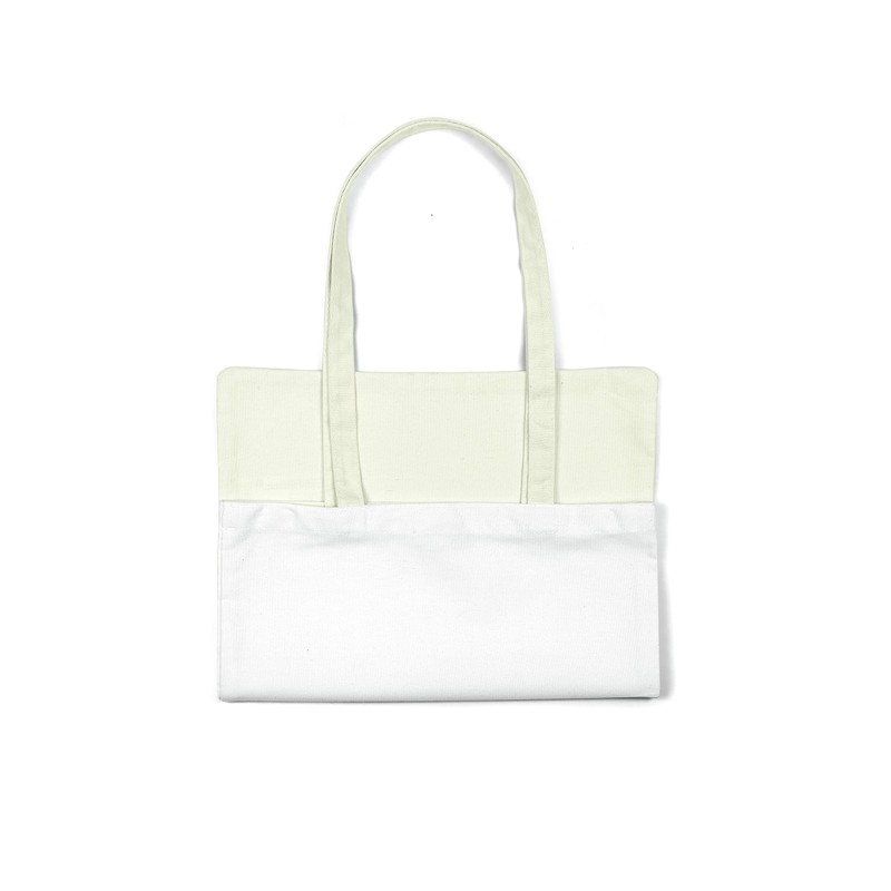 Le Jardin du Lin Bedruckte Einkaufstasche, Tasche, Faltbar, Stofftasche mit