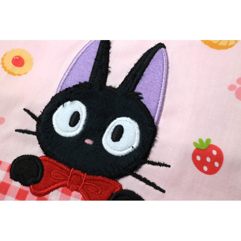 丸眞 お弁当袋 ランチバッグ マチ付き巾着 ジブリ 魔女の宅急便 ジジ 約17×26cm(マチ12cm) ジジのおやつ 1025000700