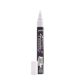 PEBEO INC PEBEO MARKER 4ARTIST WHITE, Metal, 1.3 x 1.3 x 14 cm