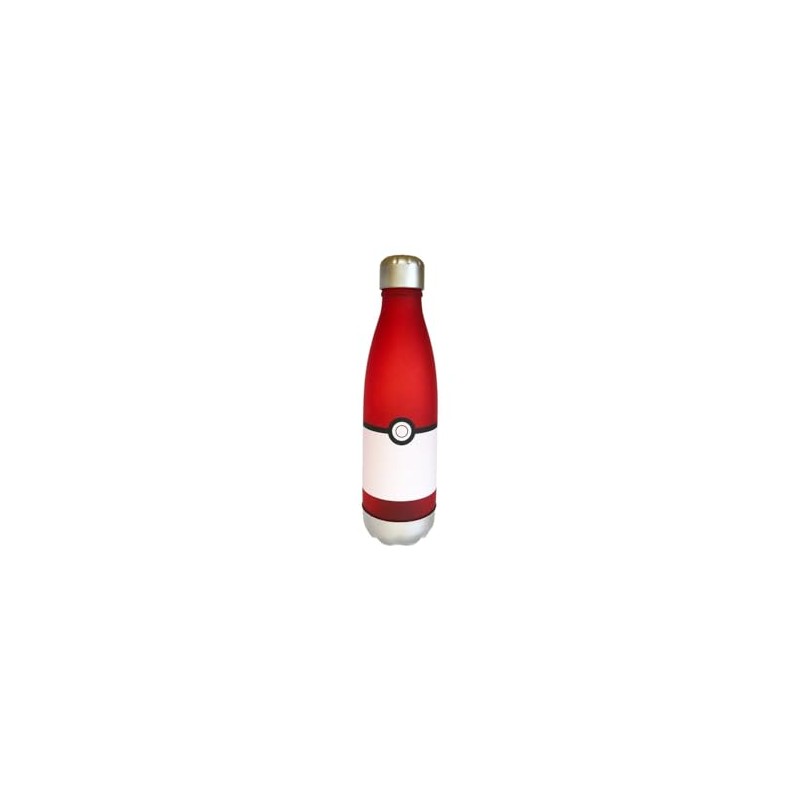 Pokémon Pokéball Drinking Bottle with Screw Cap and Approx. 650