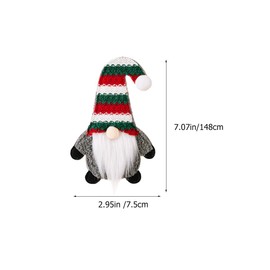 3PCS Chirstmas Tableware Holder Gnome Fork Cutlery Set Christmas Spoon Fork Bag for Xmas Party Dinner Table Decoration Supplies Christmas Decorations
