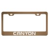 MVP Rose Gold License Plate Frame for Canyon