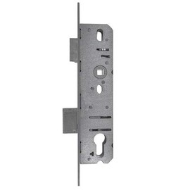 FELGNER Tubular Frame Profile Cylinder Mortise Lock A01 | Lock Box Made of Galvanised Sheet | Faceplate 24 mm - Backset 40 mm - DIN Left and Right - Nut 8 mm | Distance 92 mm | Fire Protection Door