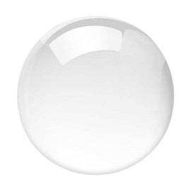 K9 Crystal Ball, Clear Crystal Ball, Magic Sphere for Decorative, Lensball Photography, Meditation, Gazing Divination, Feng Shui Ornament, Home Decors, Healing, Fortune Telling, Gift (4.7"/120mm)