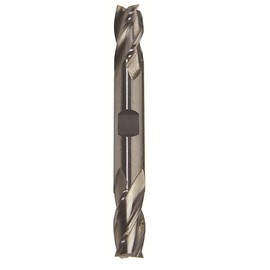 Drill America 3/4" X 3/4" High Speed Steel 4 Flute Double End Mill, DWC Series