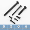 uxcell 10Pcs Square Head Bolts, 5/16-18x1-3/4 Black Oxide Carbon Steel