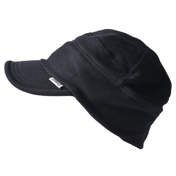 [Casual Box] CHARM Men's Work Cap, UV Protection, Sweatshirt, One Size Fits Most, 4 Colors Available, Washable Hat, Simple, Cotton, Black