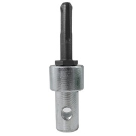 Maxmoral Hardened Steel Round Shank Grounding Auger Adapter 3/4inch to 1/2inch Connection Tool Converter Suitable for Wired and Cordless Drilling