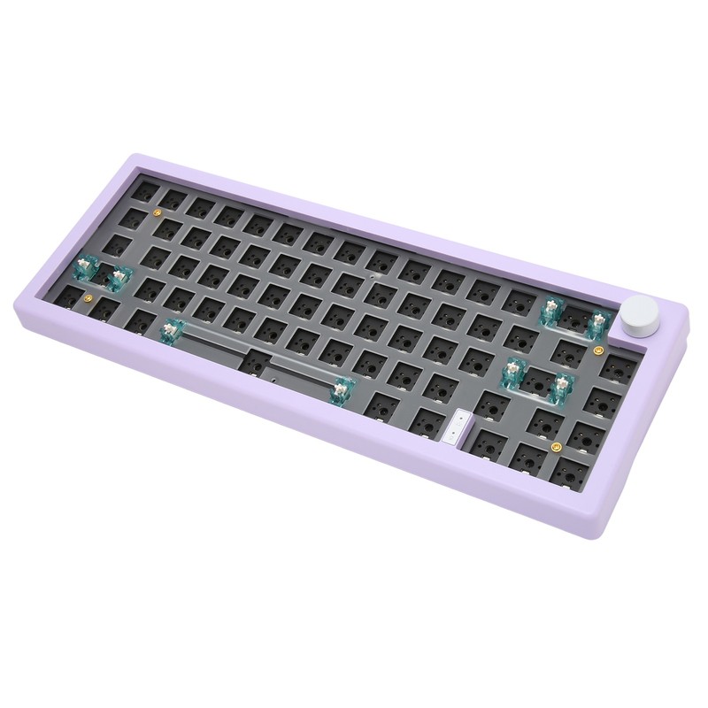 67 Keys DIY Mechanical Keyboard Kit with RGB Knob Wireless