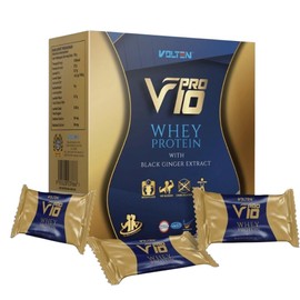 Generic Generic COFFEELOVER1111 Volten VPRO10 Whey Protein with Black Ginger Extract 14 Sachets Each (1 Box)