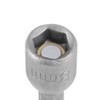 Sourcingmap 10 Pcs 1/4" Quick-Change Hex Shank 8mm Magnetic Nut