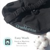 Cruchlorent - Replacement Cushion Cover for Black Heart Knee Pillow