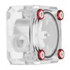 Water Flow Meter LeakingProof Transparent Acrylic Computer WaterCooled Rheometer