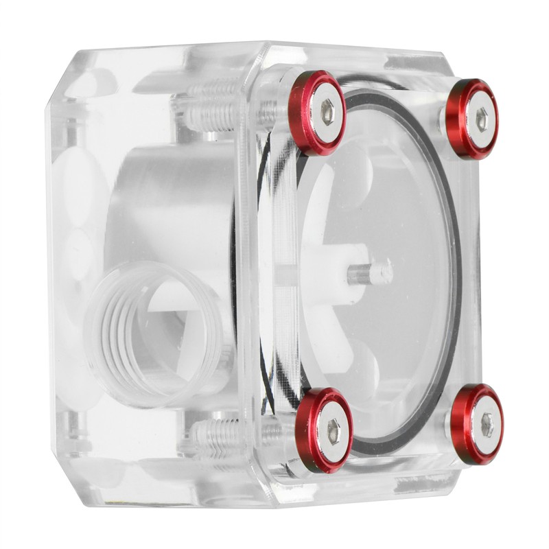 Water Flow Meter LeakingProof Transparent Acrylic Computer WaterCooled Rheometer