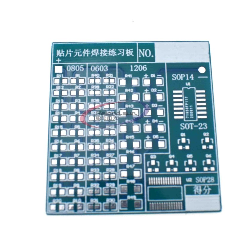 5PCS SMD Soldering Plate Component Weld Welding Practice SMT PCB